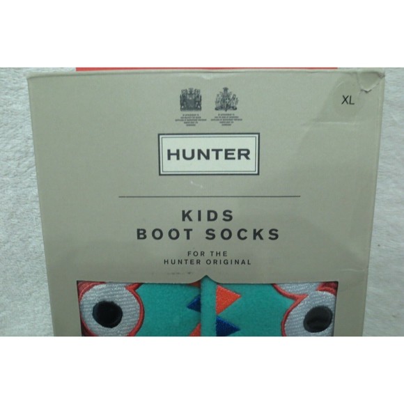 Hunter Fleece Rock Gobby Kid Monster Boot Sock Size XL New - Picture 2 of 7